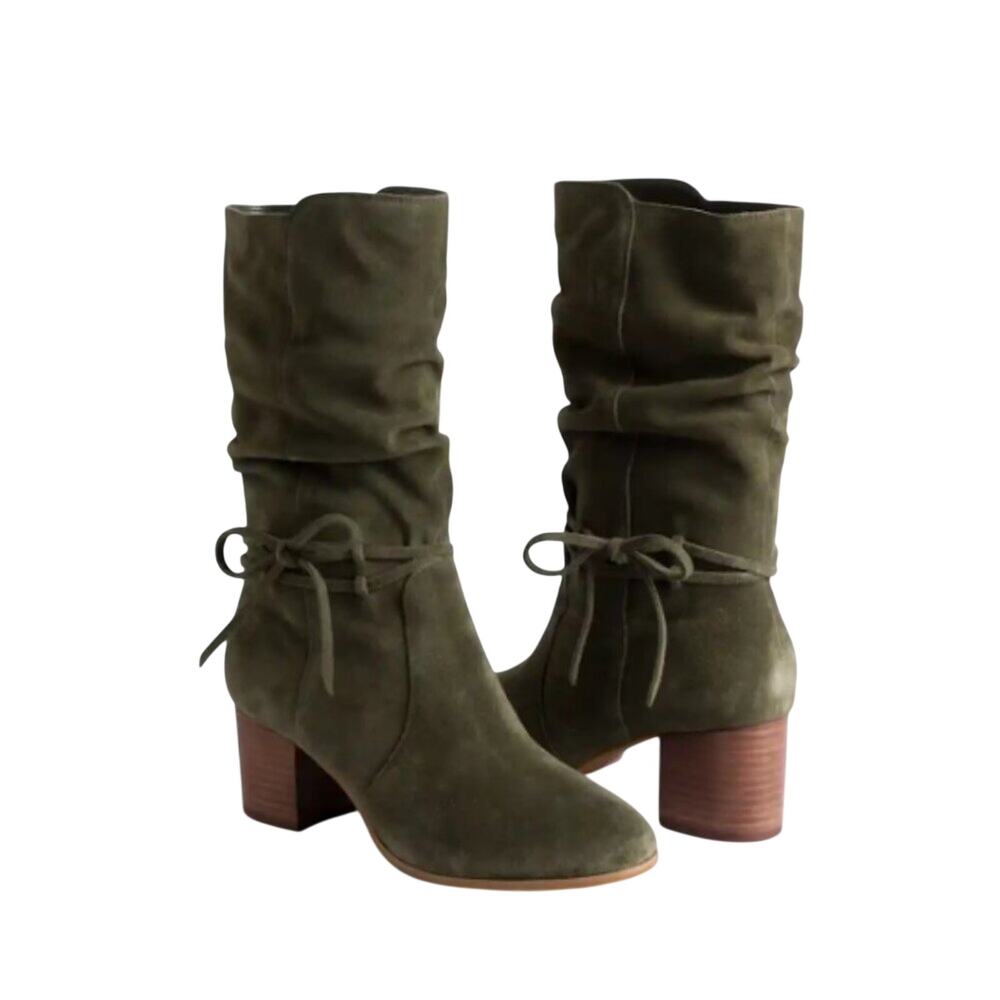 Violet & Red, Janine Tall Shaft Suede Boot, 8